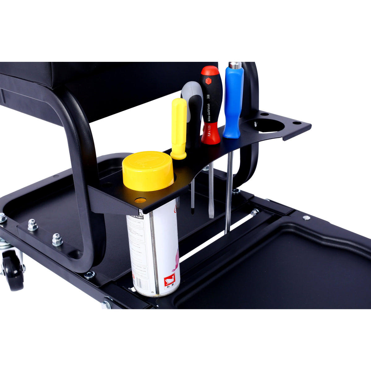 Rolling detail cart, black, image 5