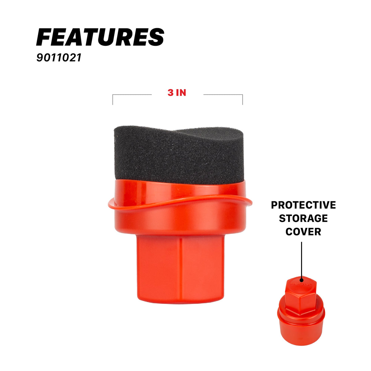 Maxshine tire shine applicator, image 3