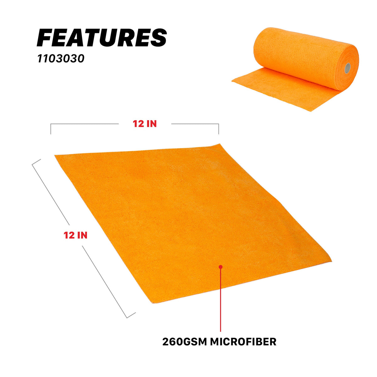 Maxshine tear-away towel roll, image 4