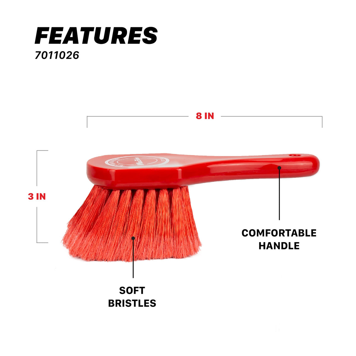 Maxshine car wheel brush, image 2