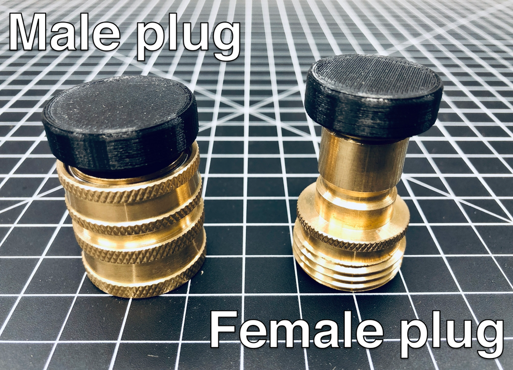 DribbleStopper quick disconnect plug, image 9