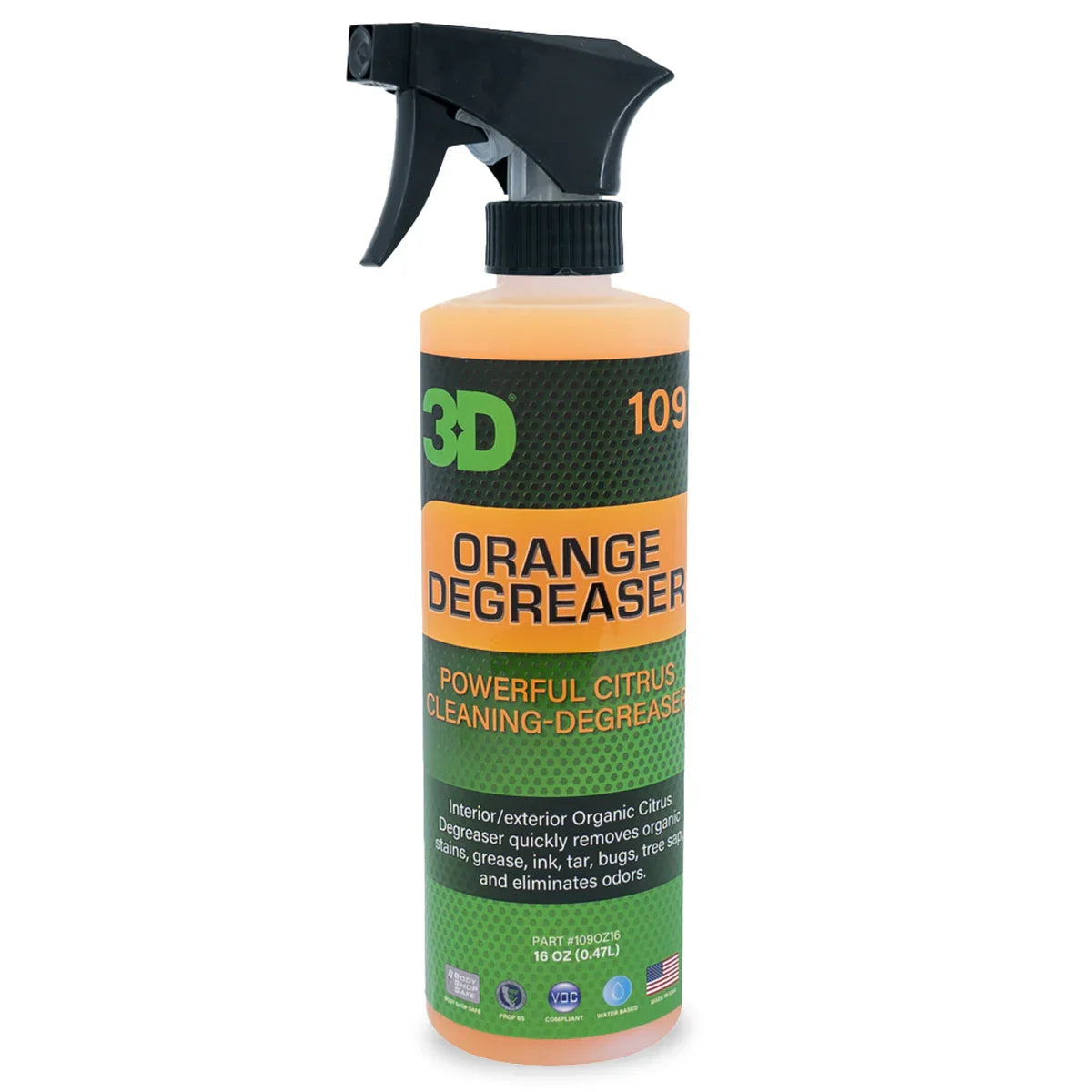 3D Orange Degreaser pint, image 2
