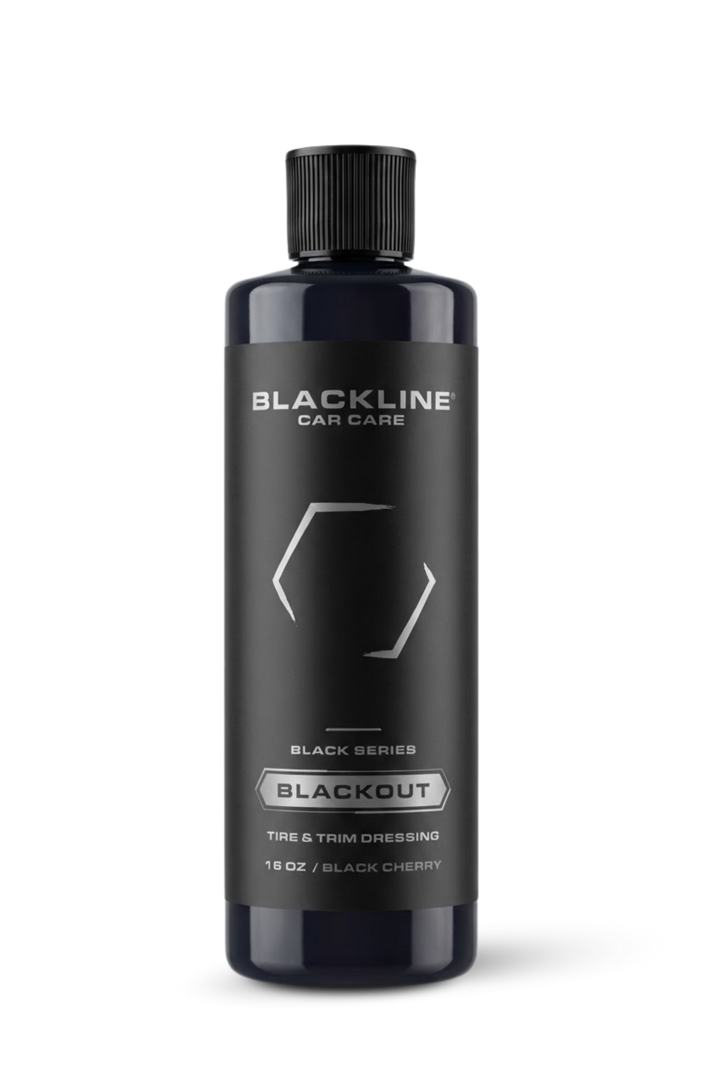 Blackline Blackout trim and tire dressing