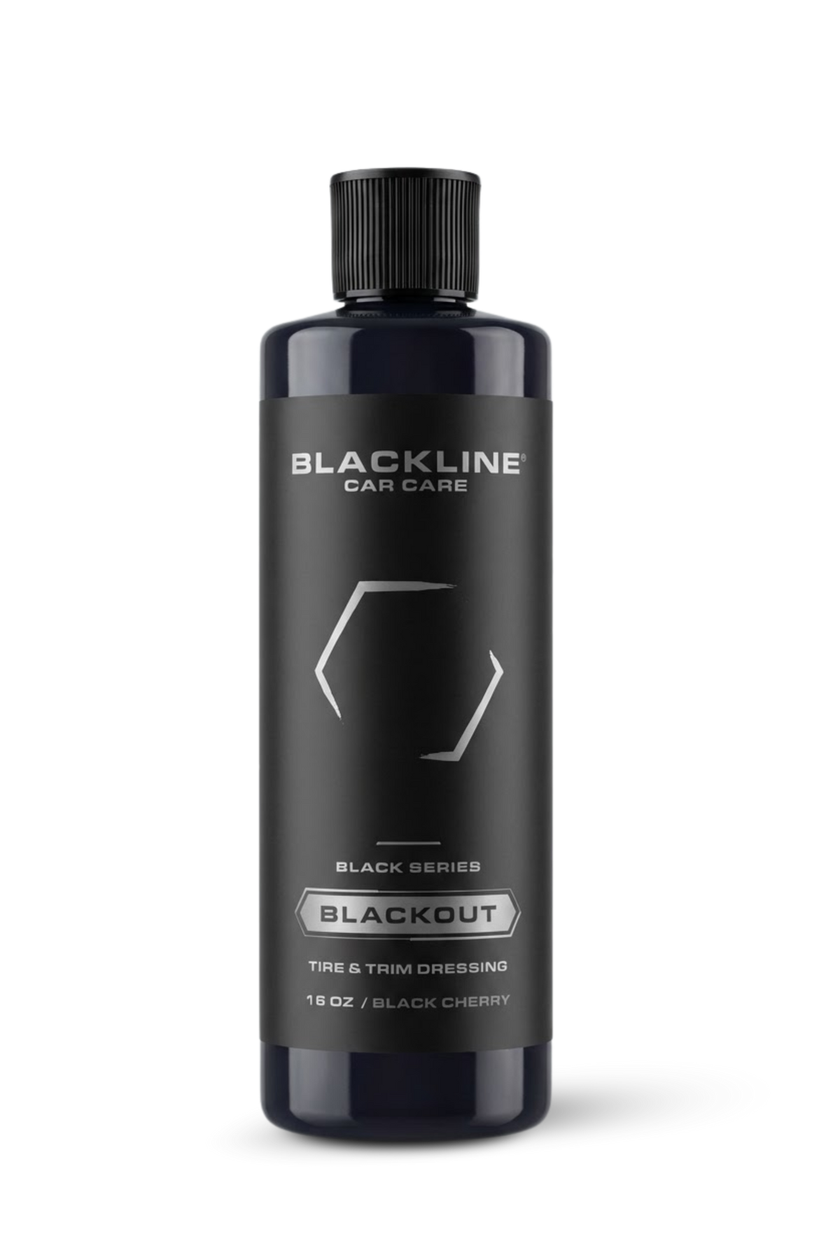 Blackline Blackout trim and tire dressing