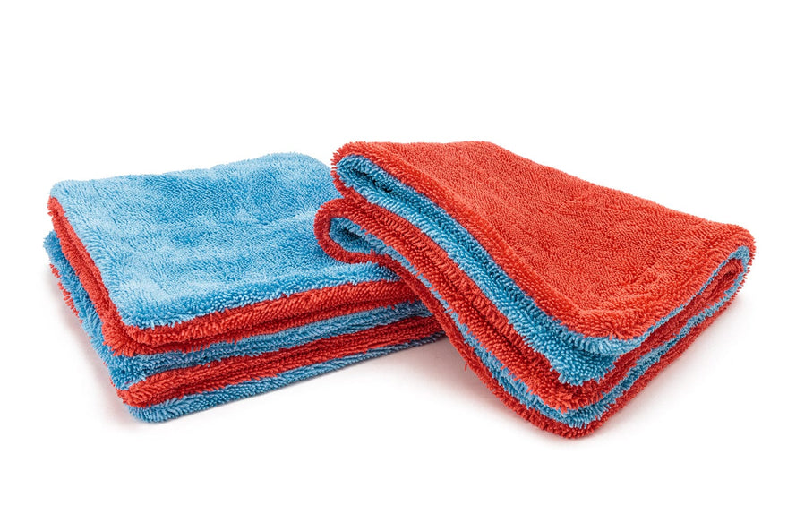 Dreadnought MAX Jr. 1400 GSM twist pile drying towel, 16x16, 2 pack