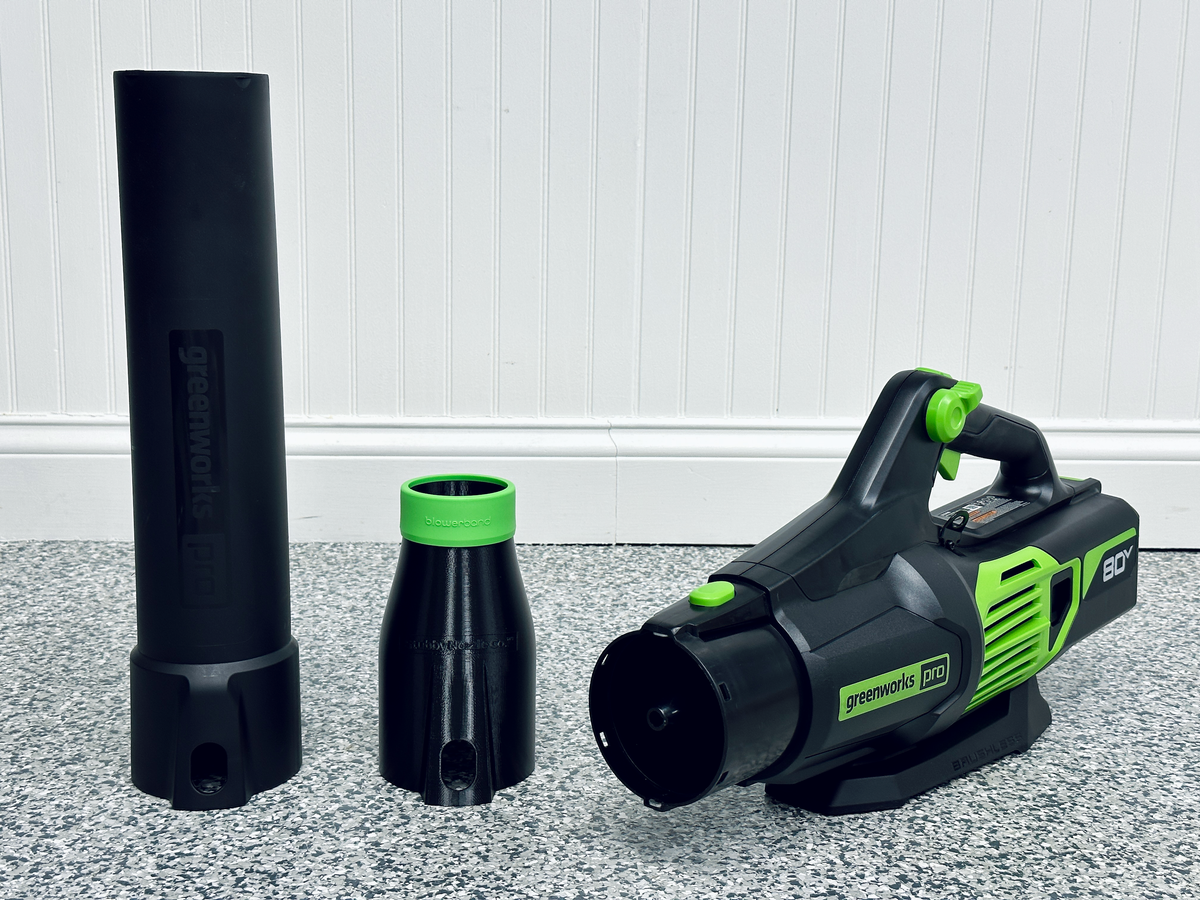 Stubby drying nozzle for Greenworks blowers, image 10