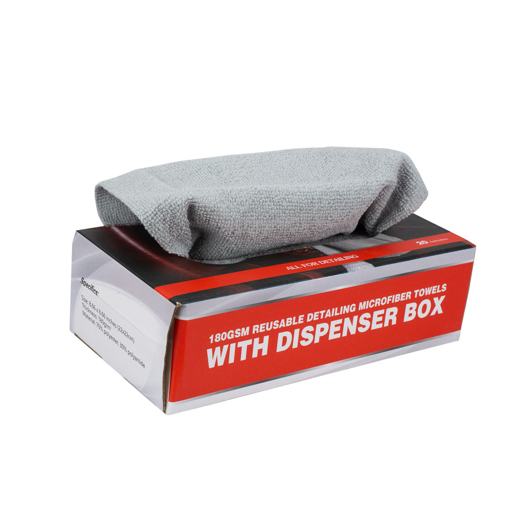 Maxshine 180 GSM edgeless microfiber cloths, image 2