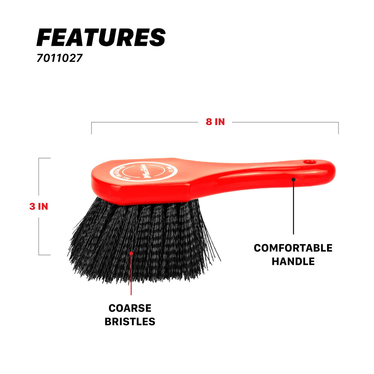 Maxshine deep clean brush, image 2