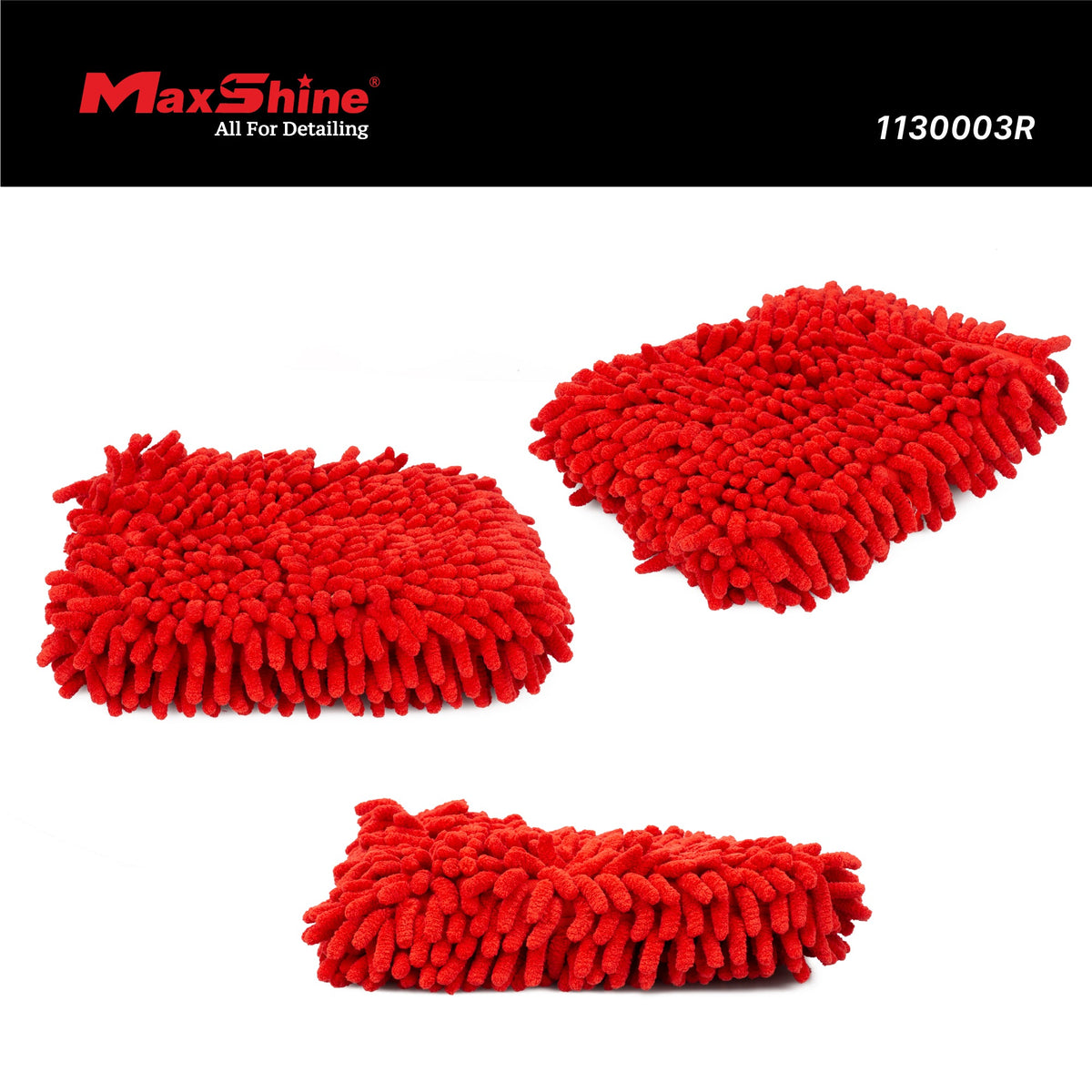 Maxshine microfiber chenille wash pad, image 3