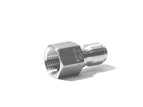 Veloci stainless steel plug FPT, image 3