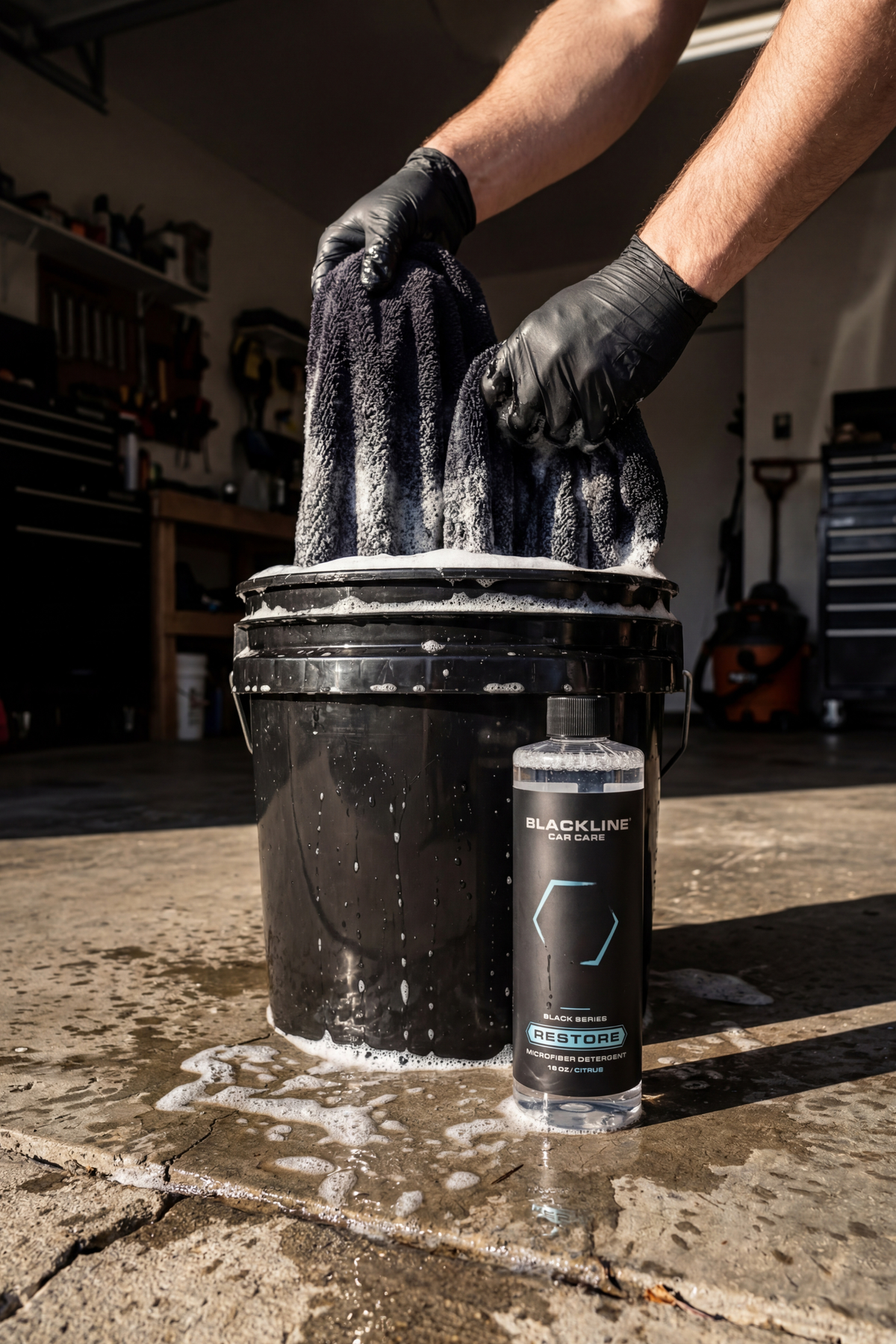 Blackline Restore microfiber detergent, image 4