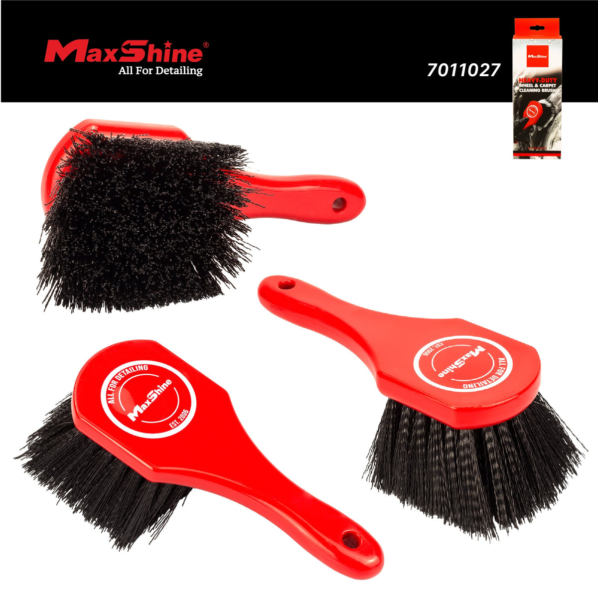 Maxshine deep clean brush, image 3