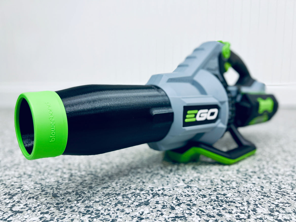 Stubby car drying nozzle for EGO leaf blowers