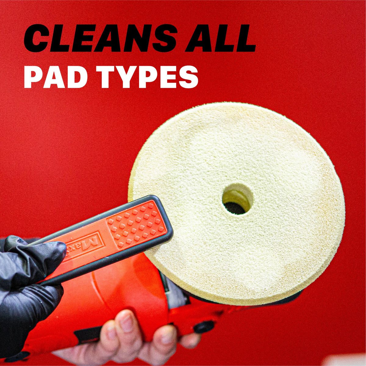 Maxshine foam pad cleaning brush, image 5