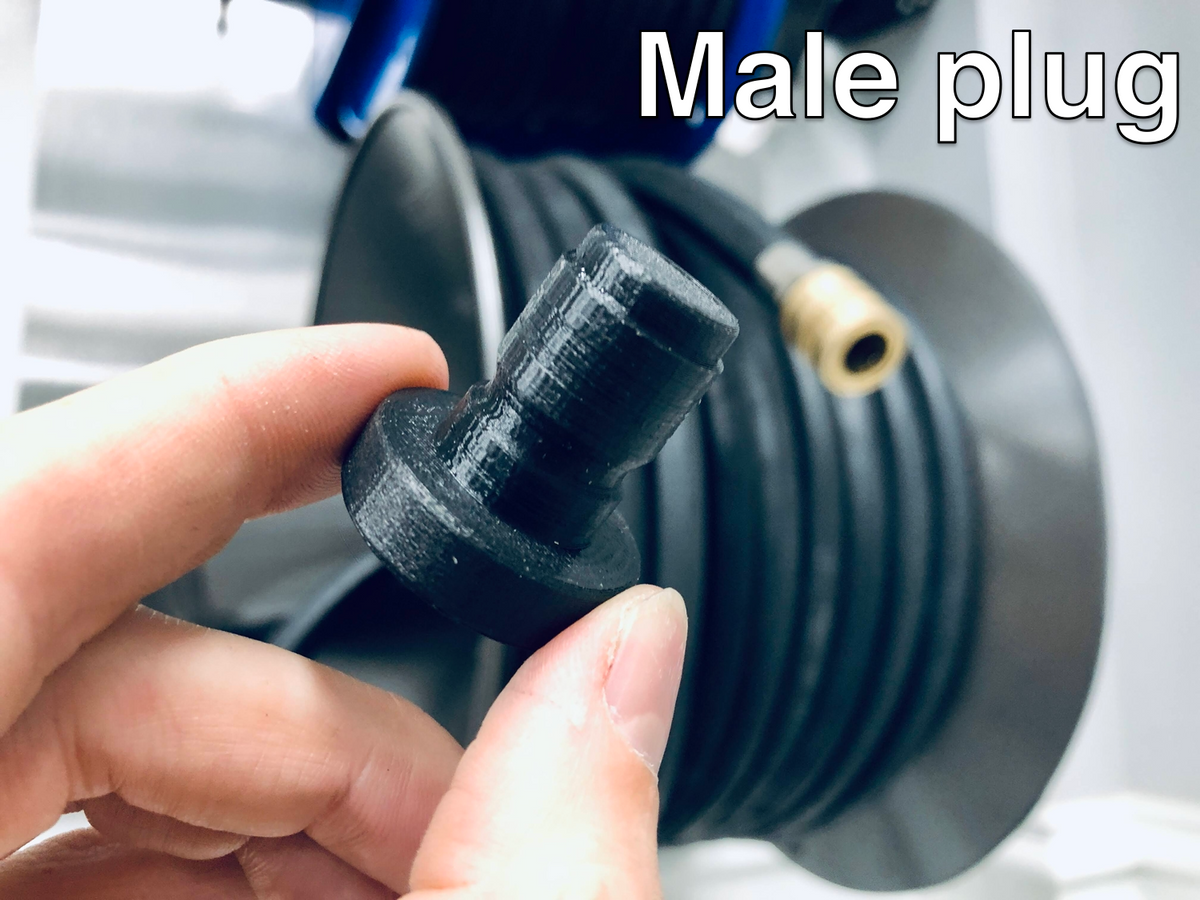DribbleStopper quick disconnect plug, image 6