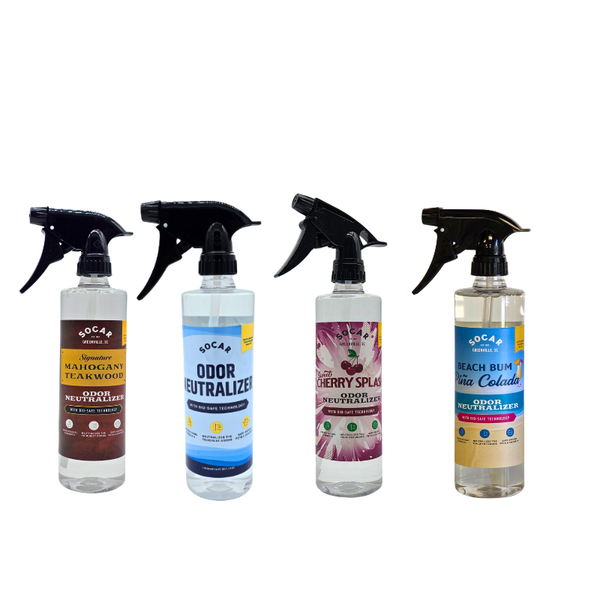 Socar odor neutralizer with bio-safe technology