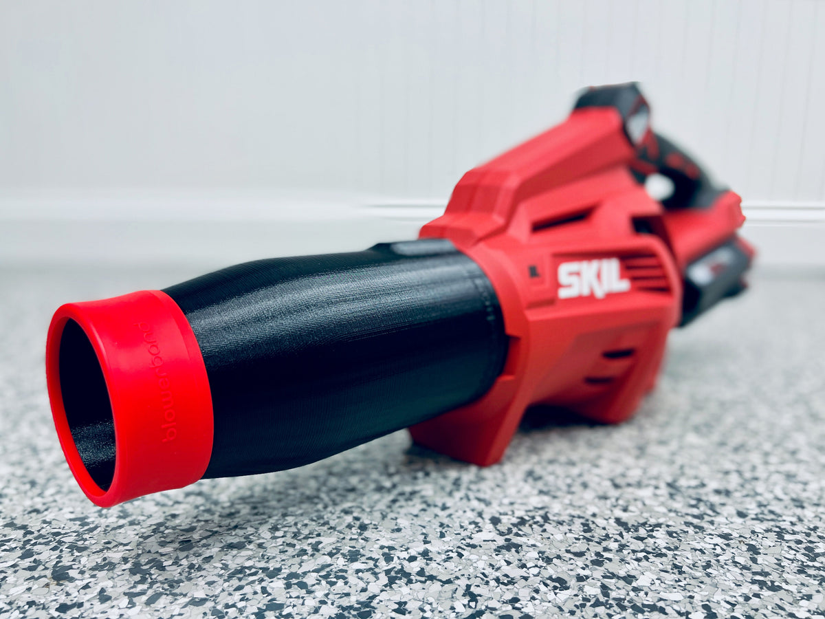 Stubby car drying nozzle for SKIL PWR Core 40V leaf blowers