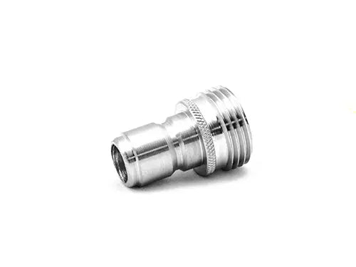 Stainless garden hose plug, image 3