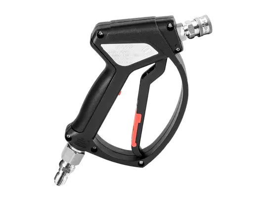 MTM Hydro Easy Hold SGS28 spray gun with stainless quick connects
