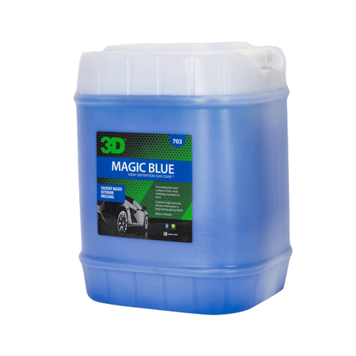 3D Magic Blue tire dressing, 5 gallon