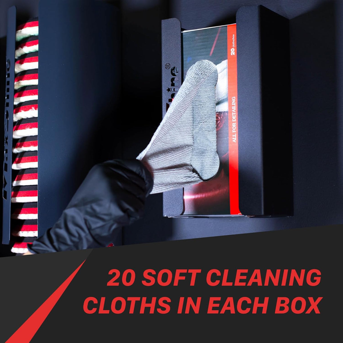Maxshine 180 GSM edgeless microfiber cloths, image 9