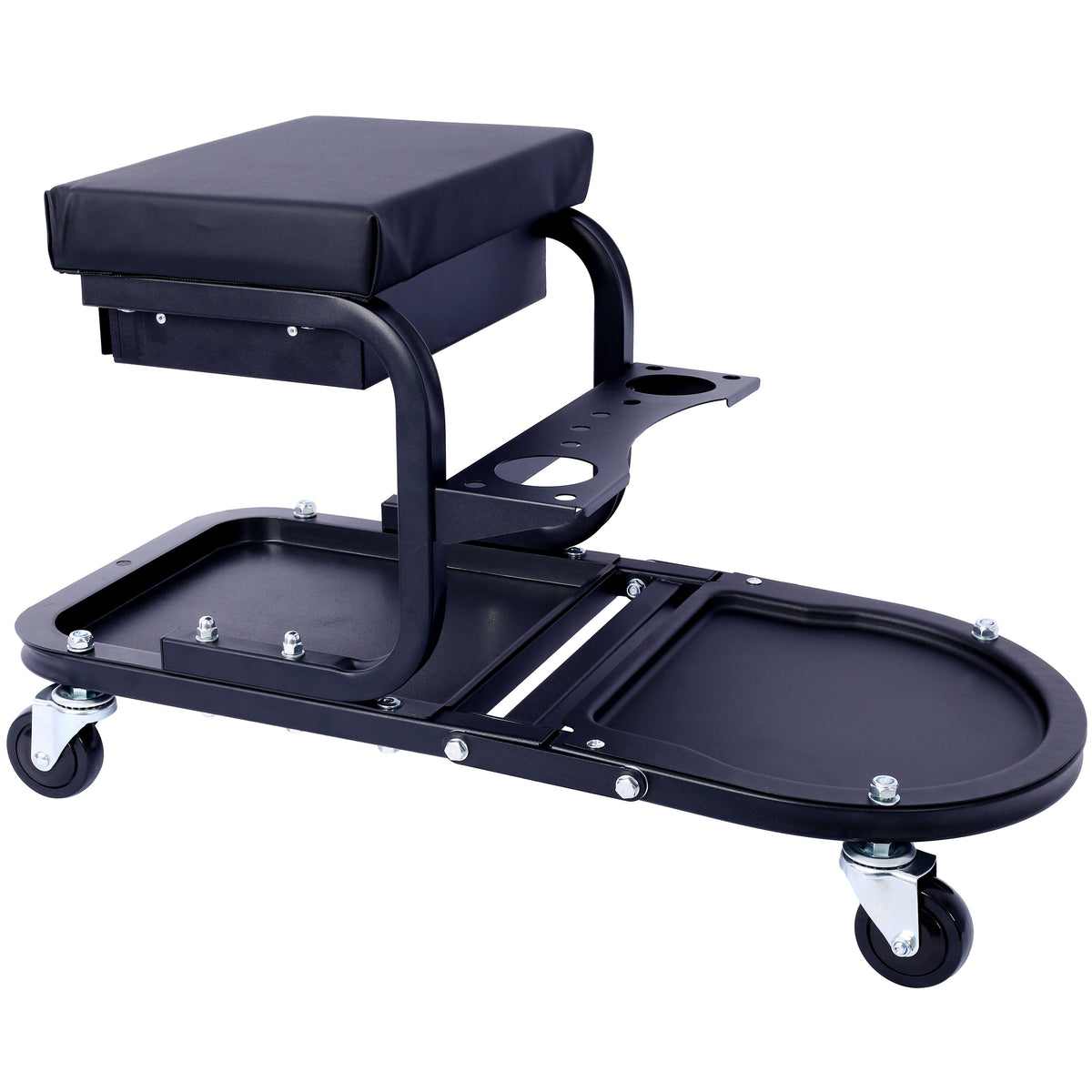 Rolling detail cart, black, image 6