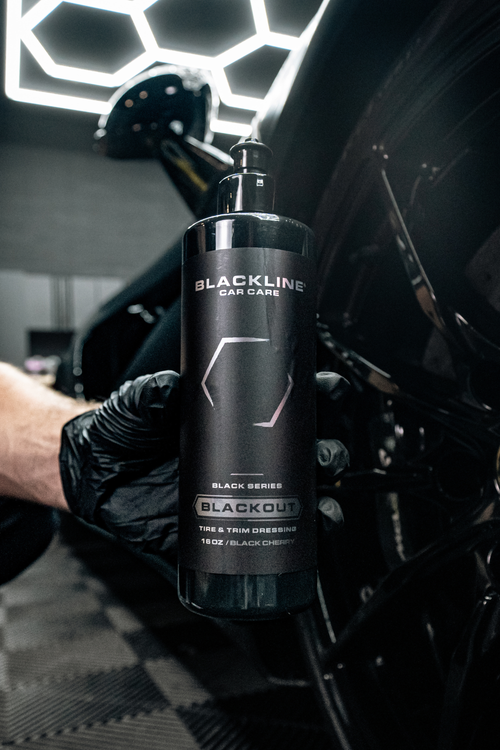 Blackline Blackout trim and tire dressing, image 2