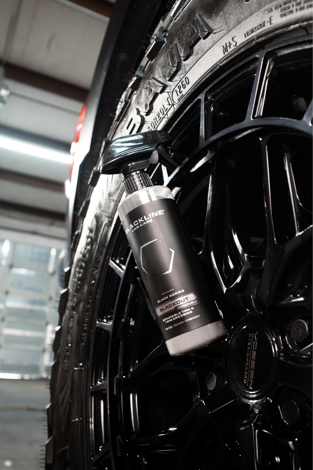 Blackline Blackout trim and tire dressing, image 7
