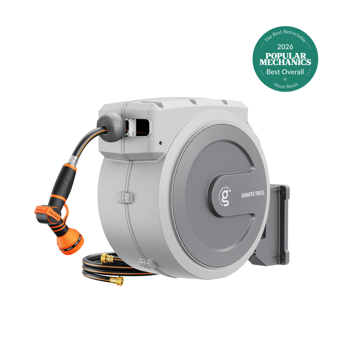 Retractable Garden Hose Reel 65ft-155ft