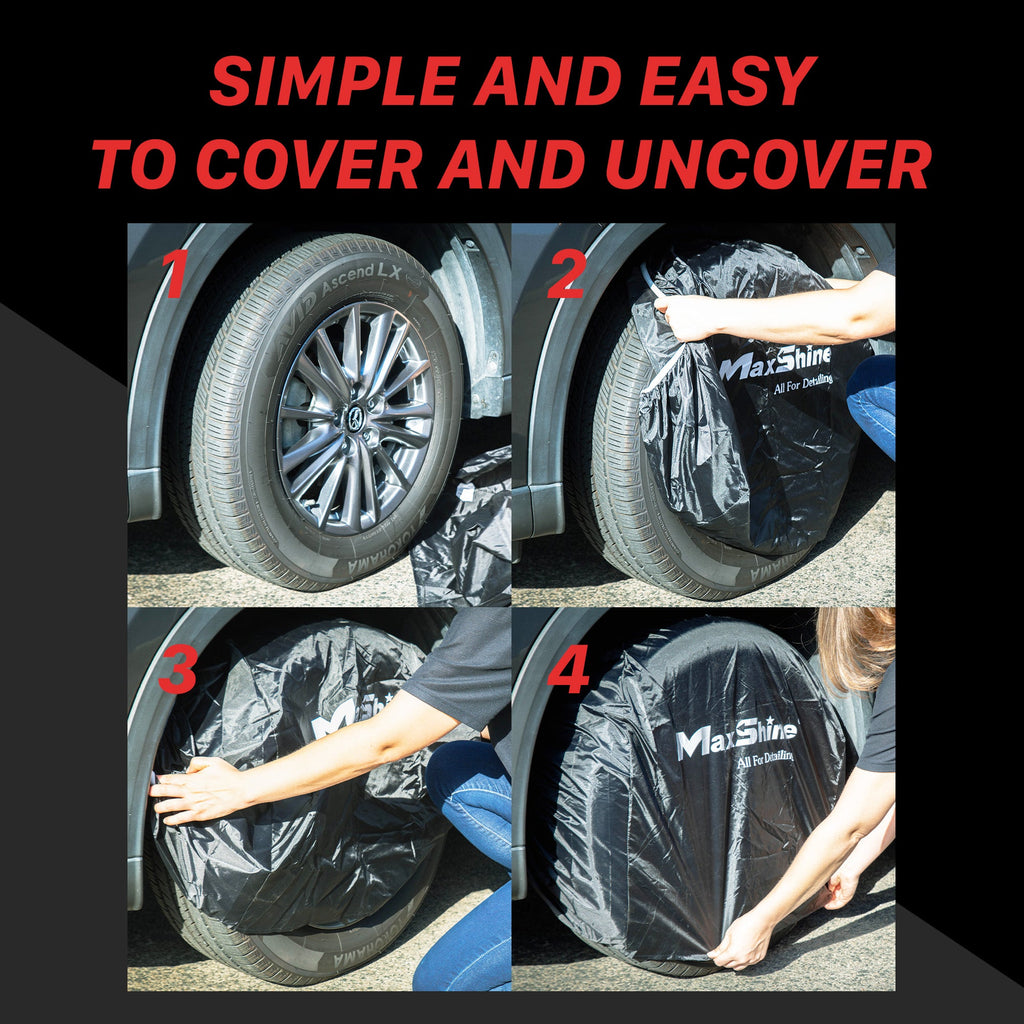 Maxshine wheel covers 4 pack, image 10