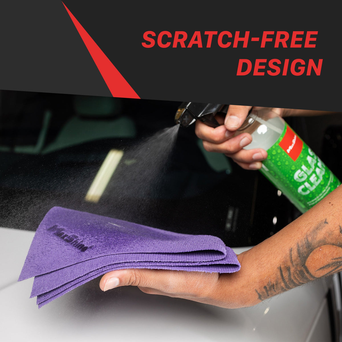 Maxshine 300 GSM edgeless microfiber towels, image 2