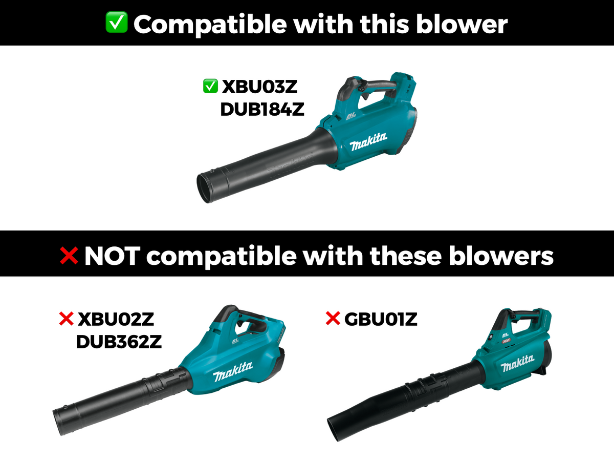 Stubby drying nozzle for Makita 18V LXT, image 4