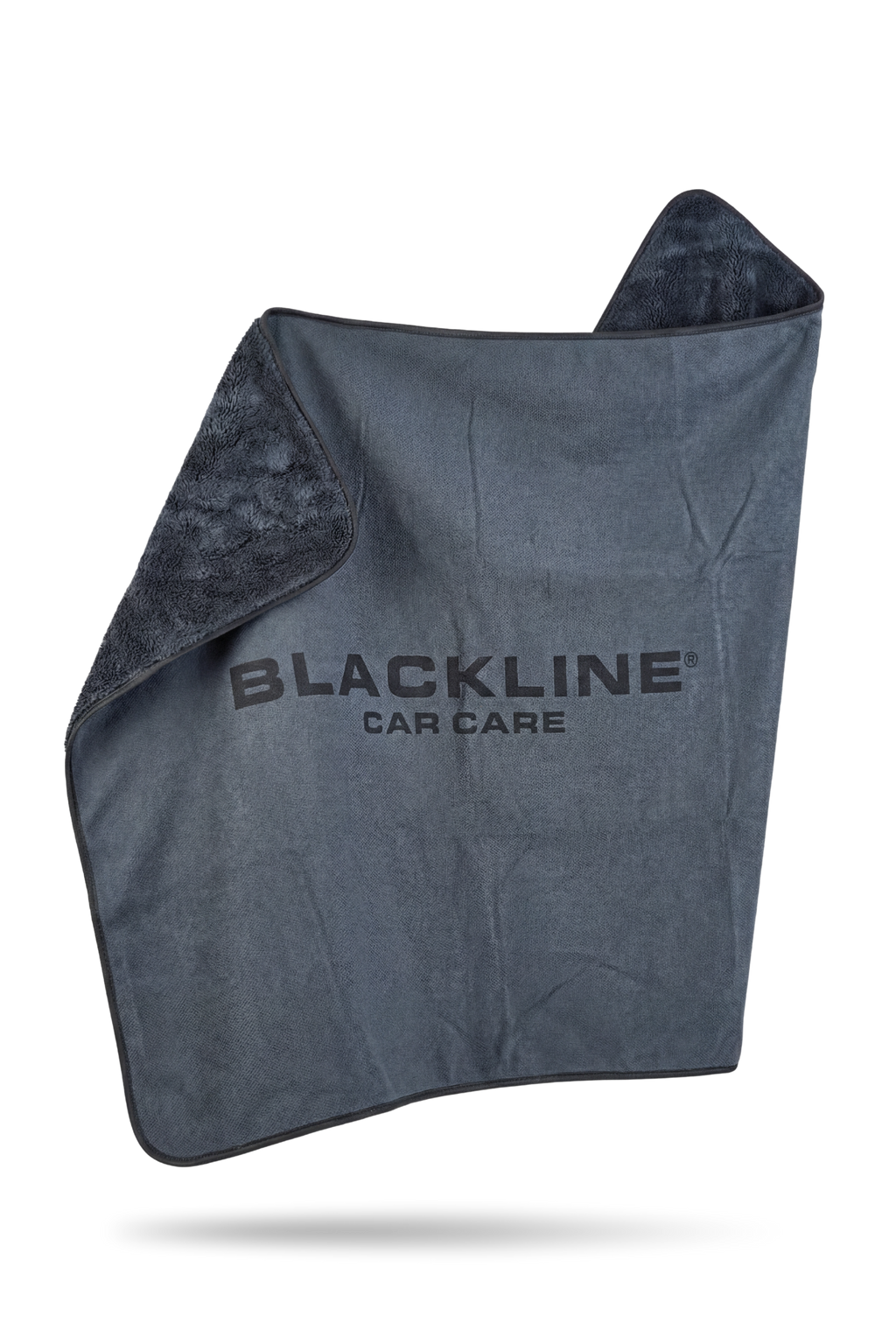 Blackline slim twisted-loop microfiber drying towel