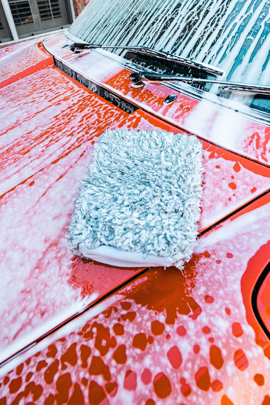 Blackline microfiber wash mitt, image 5