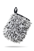 Blackline microfiber wheel mitt