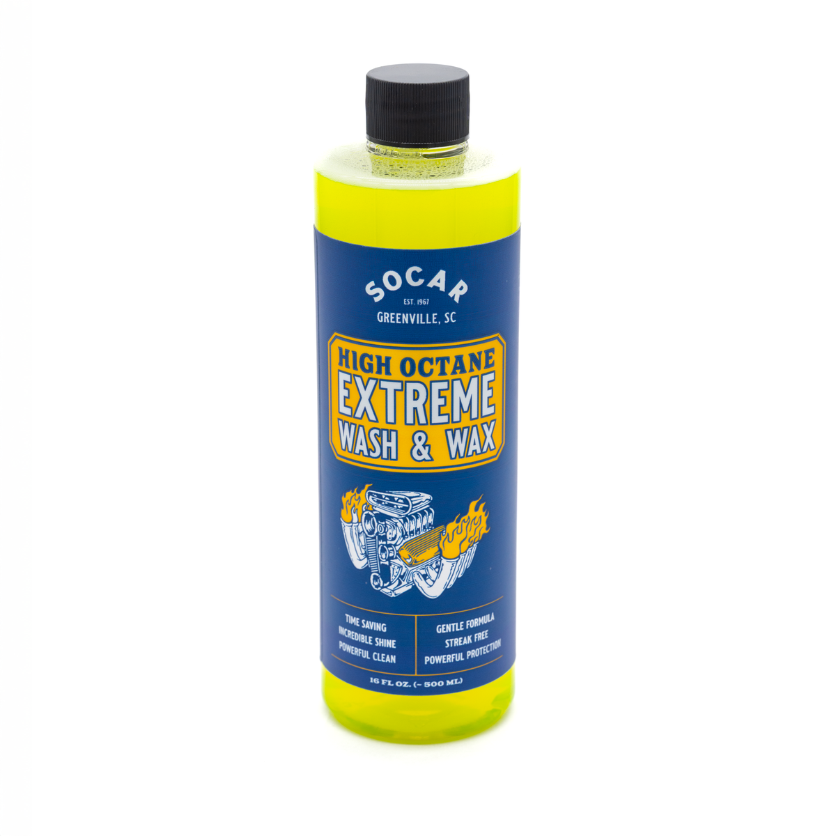 Socar High Octane Extreme ceramic wash and wax car soap