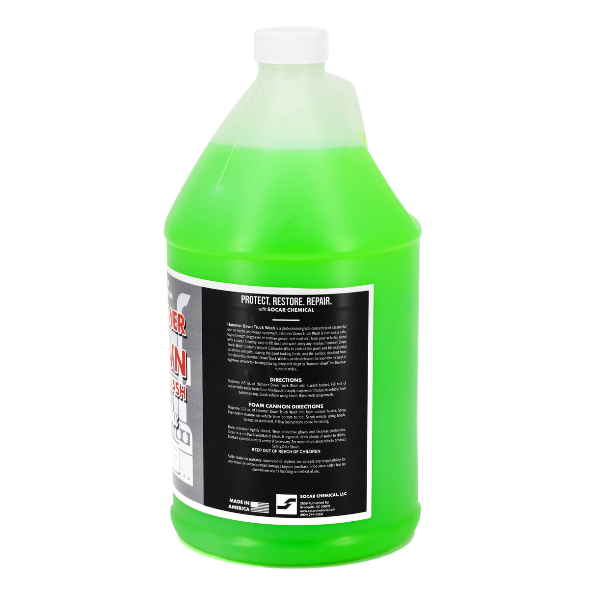 Hammer Down truck wash soap, image 2