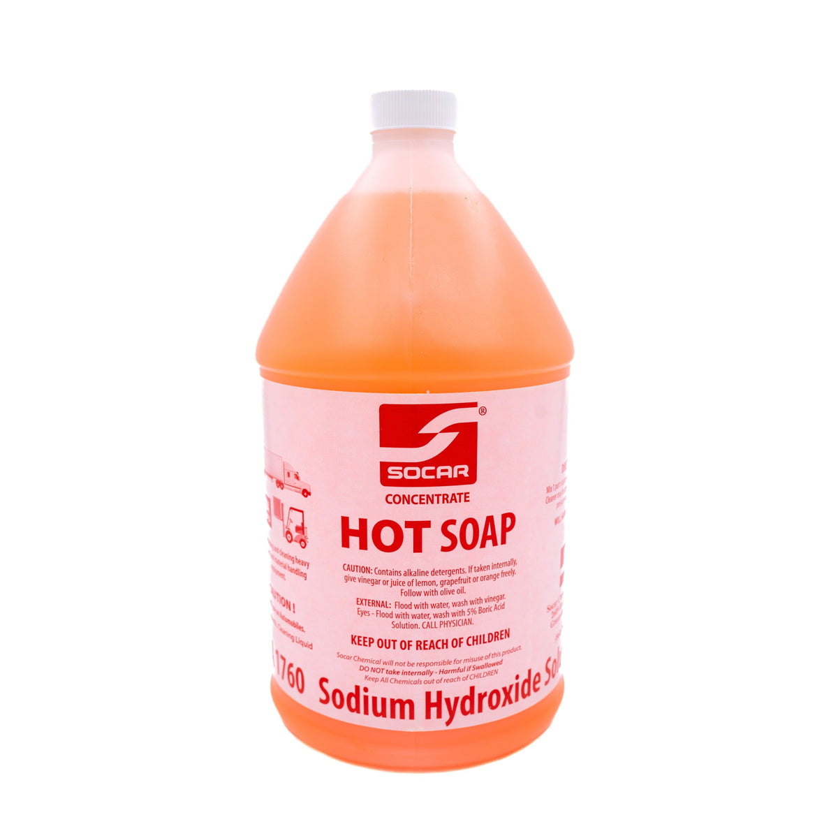 Socar Hot Soap high alkaline fleet wash concentrate
