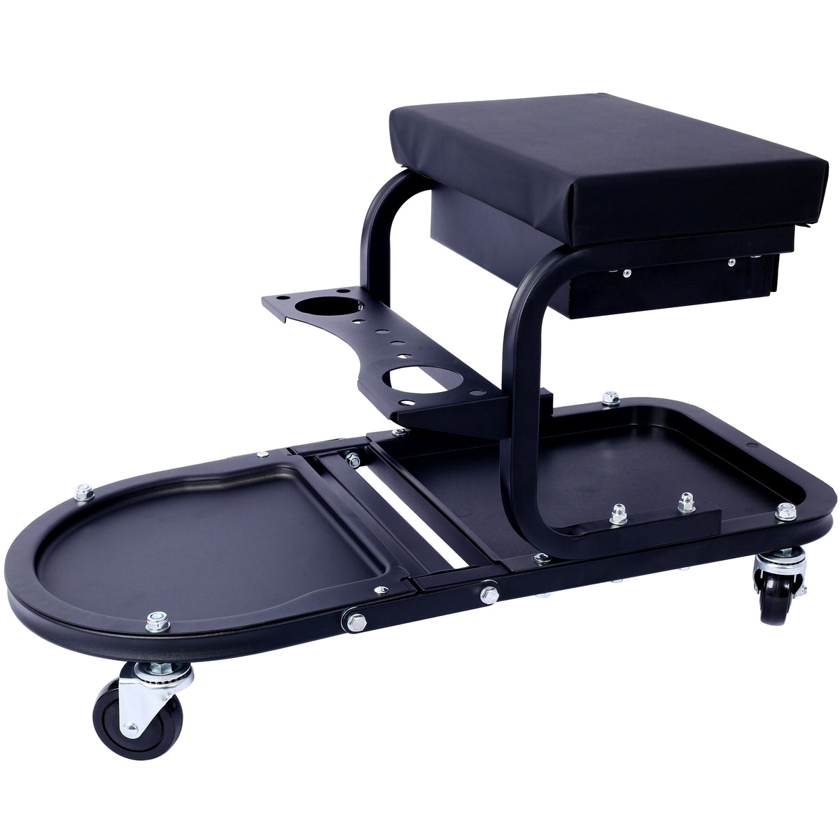 Rolling detail cart, black, image 4