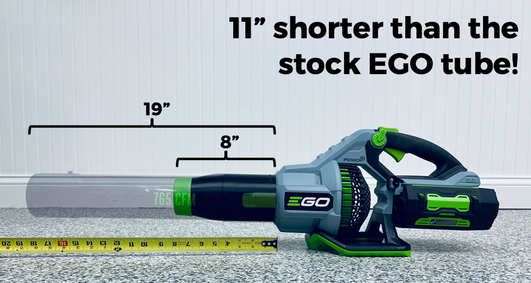 Stubby drying nozzle for EGO leaf blowers, image 2
