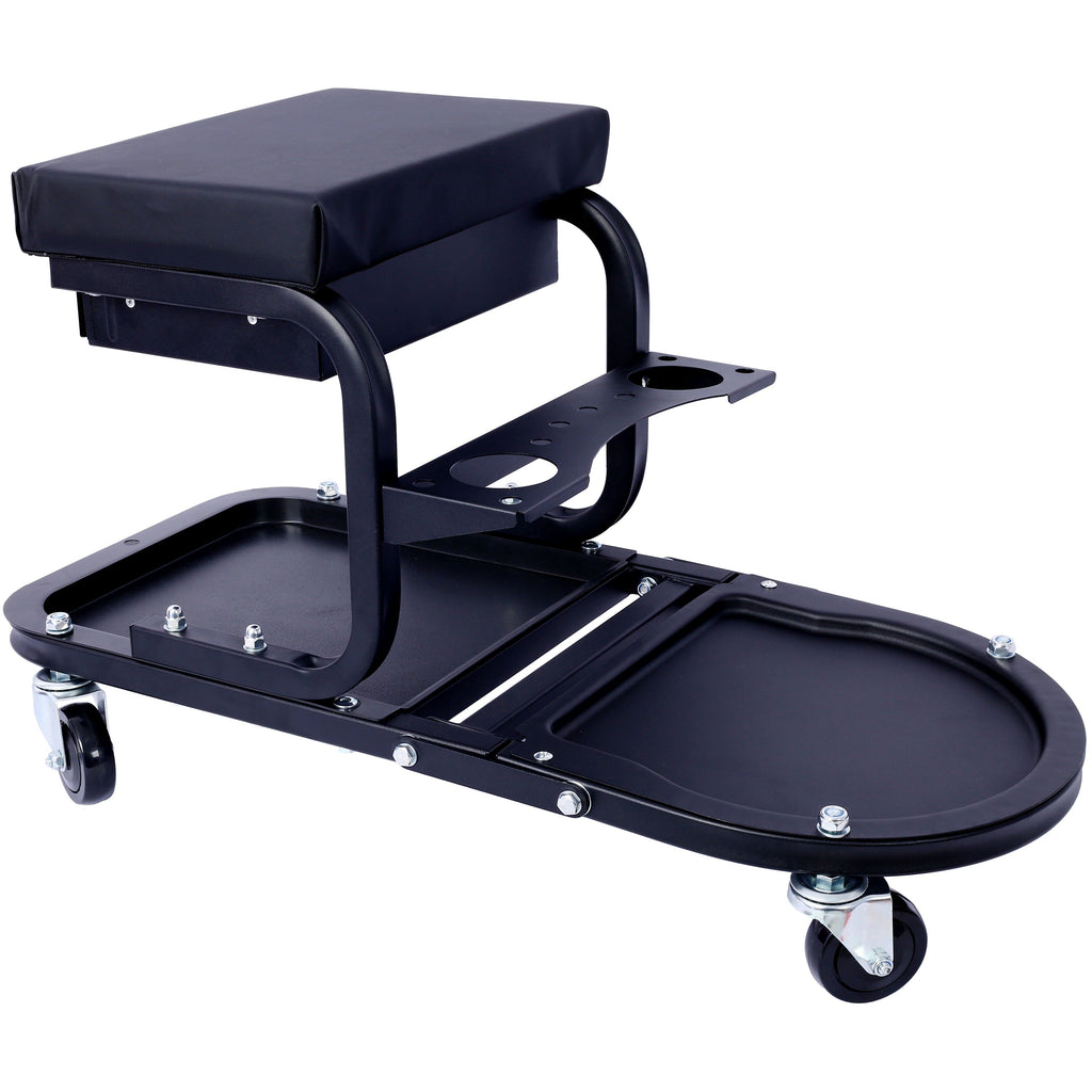 Rolling detail cart, black, image 9