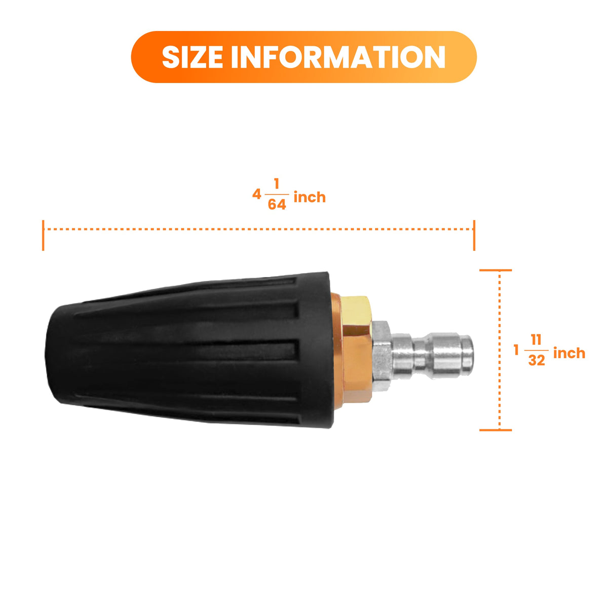 Pressure Washer Turbo Nozzle
