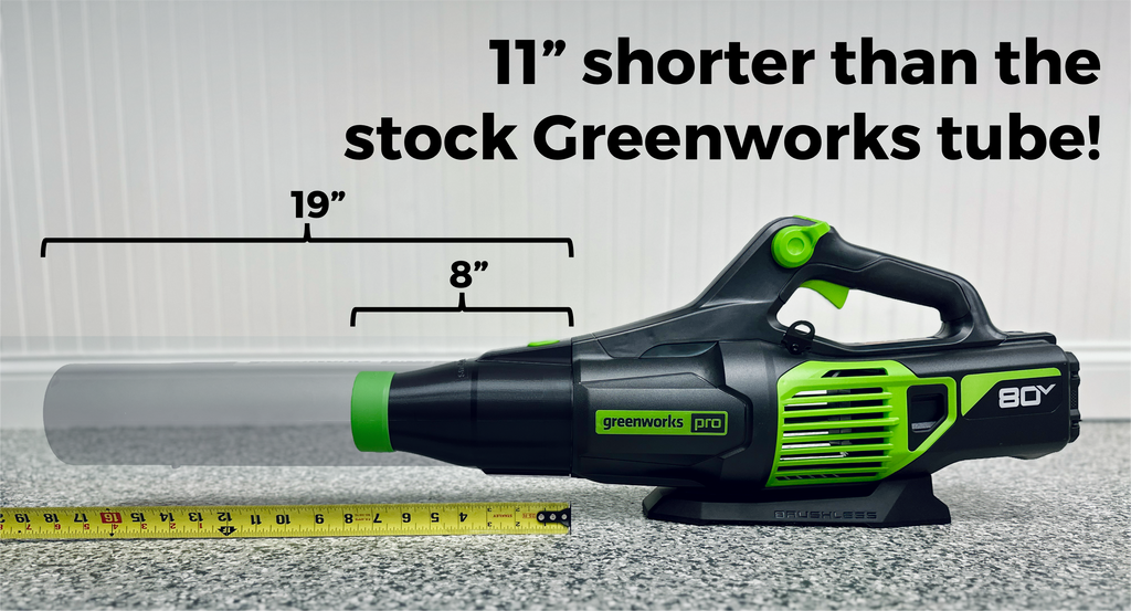 Stubby drying nozzle for Greenworks blowers, image 2