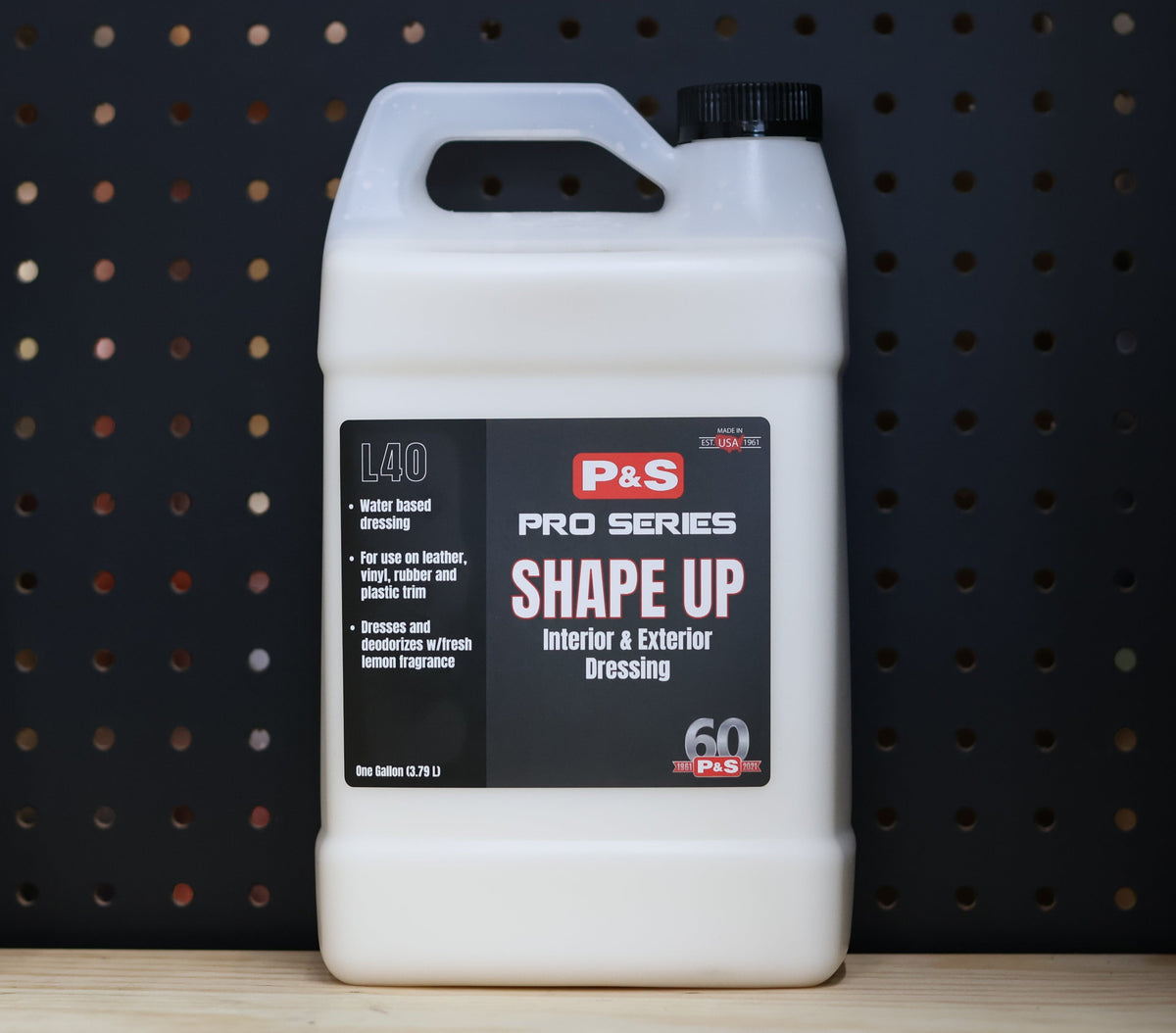 P&S Shape-Up vinyl and rubber dressing, 1 gallon