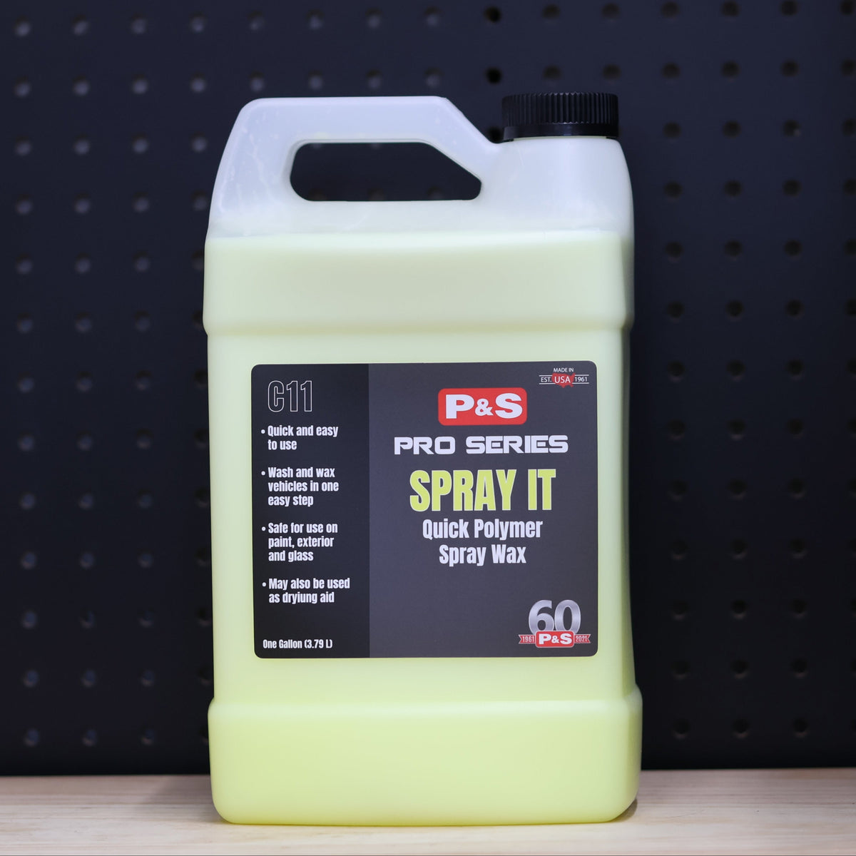 P&S Spray It quick polymer wax, 1 gallon