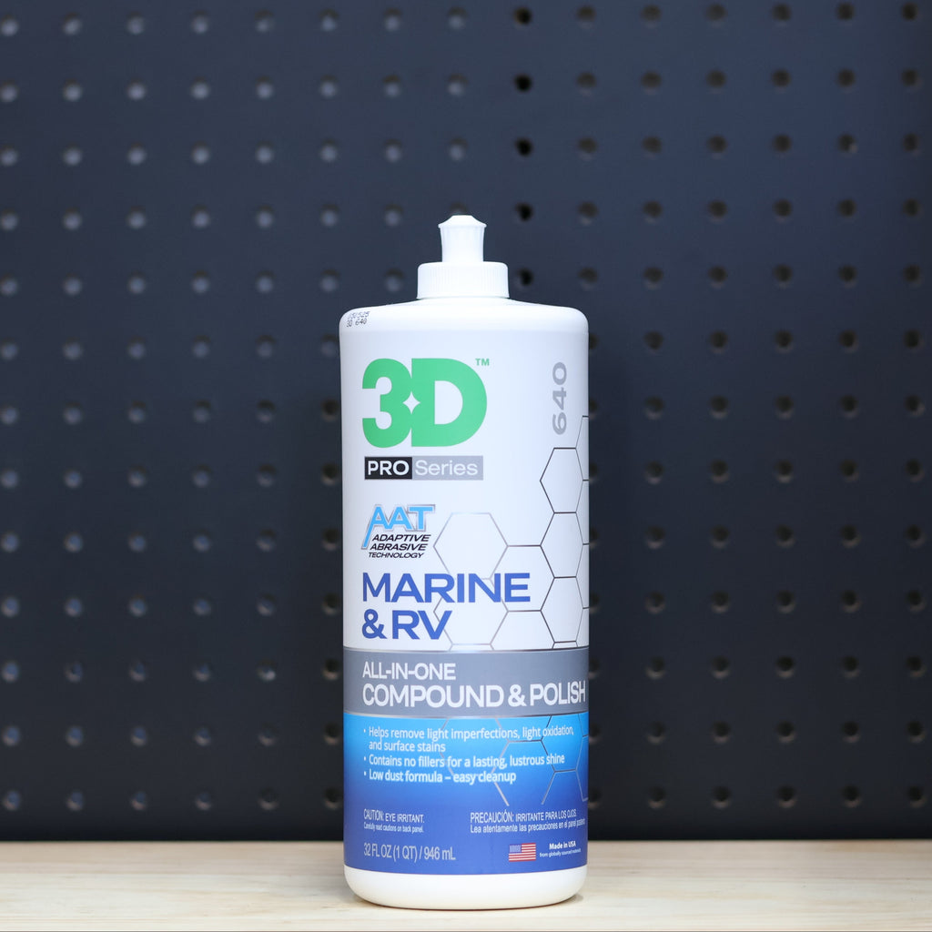 3D Marine and RV all-in-one compound and polish