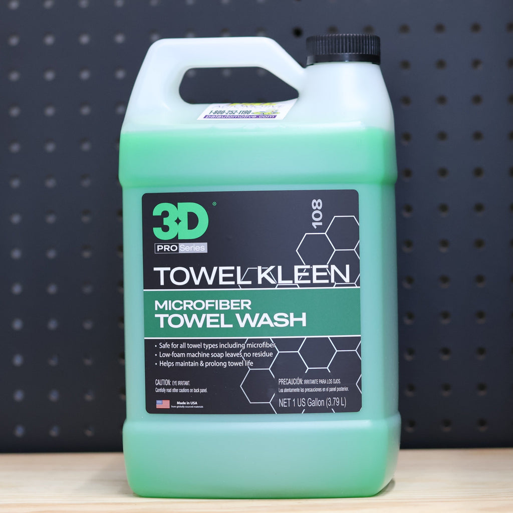 3D Towel Kleen microfiber detergent, 1 gallon