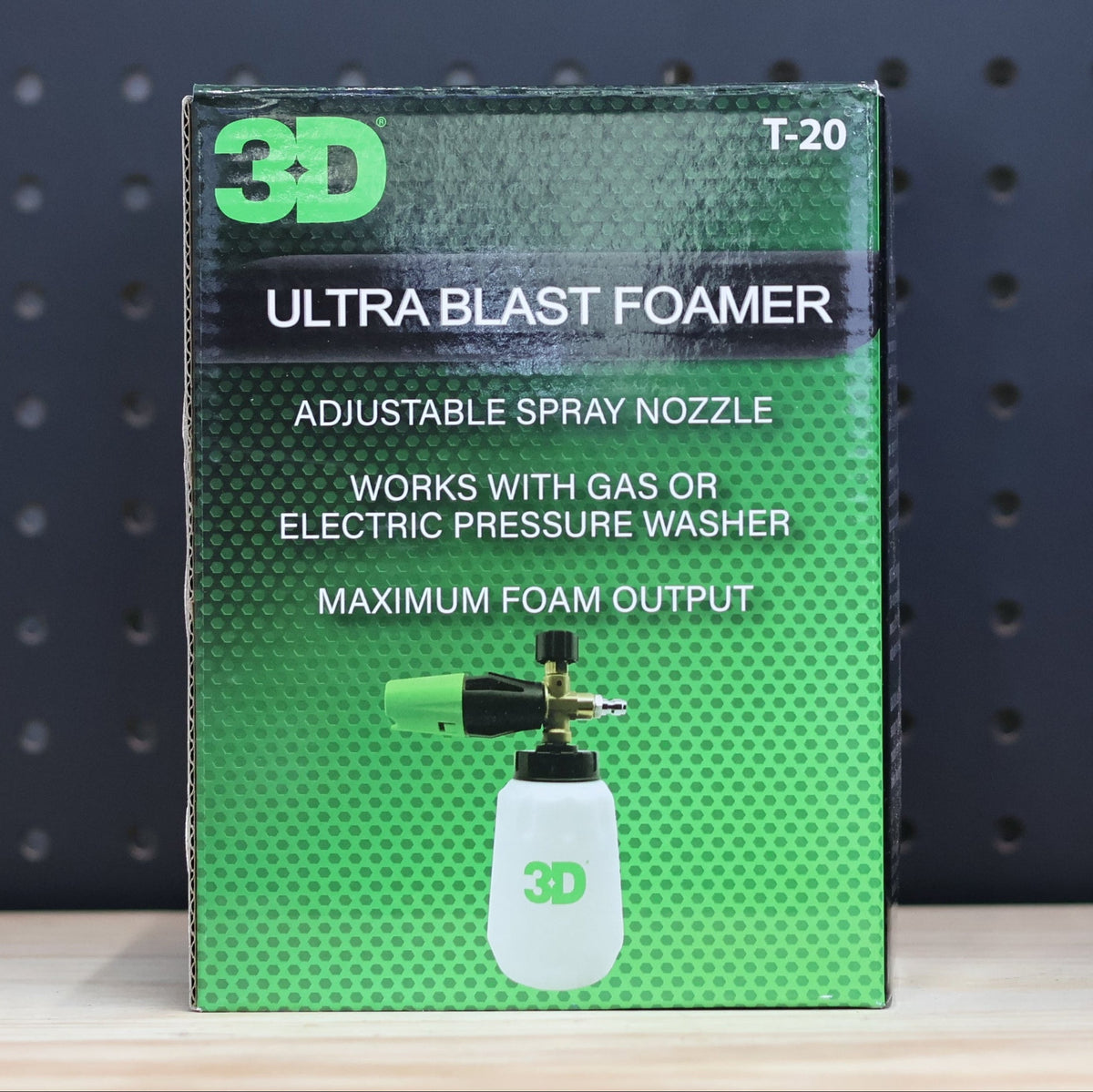 3D Ultra Blast foam cannon