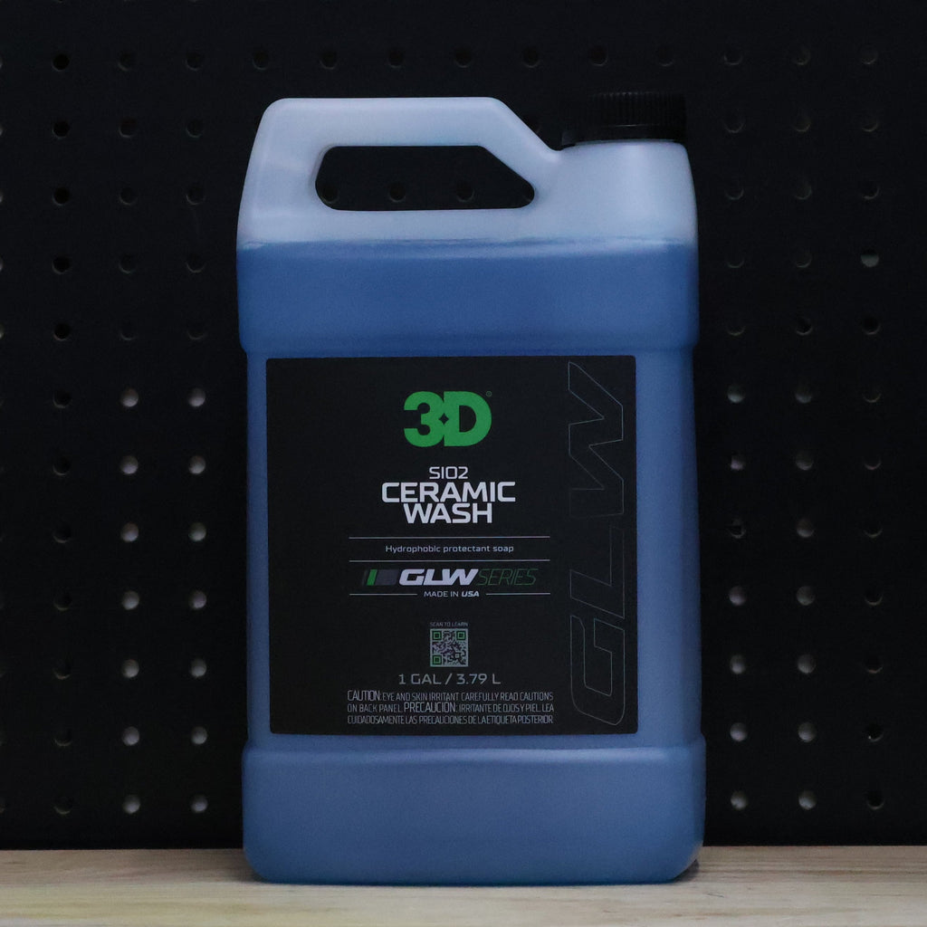 3D GLW SiO2 ceramic car wash soap, 1 gallon