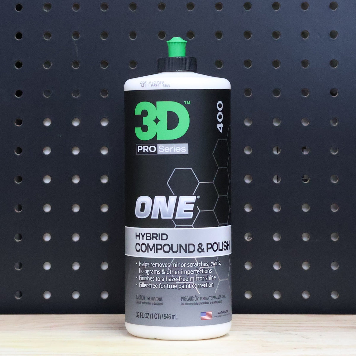 3D One polish and compound, quart